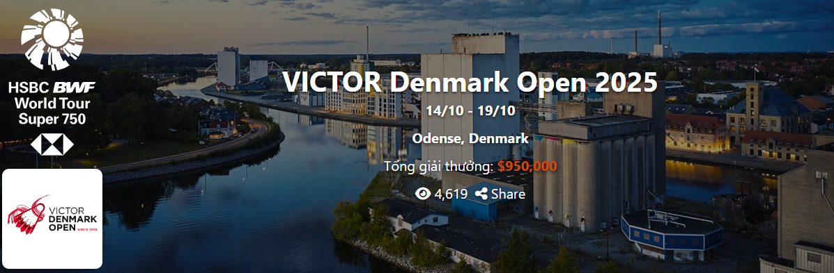 VICTOR Denmark Open 2025